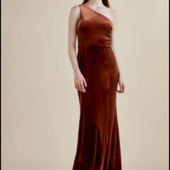 Amsale Nouvelle Robin Maple Velvet size 12 - Picture 1 of 2